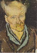 Vincent Van Gogh Portrait of a patient at the Hospital Saint-Paul Sweden oil painting artist